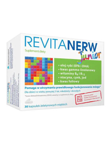 Revitanerw Junior 30 kapsułek
