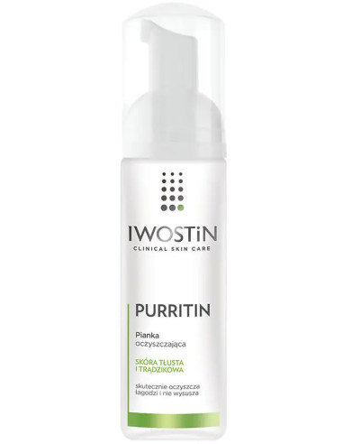 Iwostin Purritin Pianka oczyszczająca 165 ml