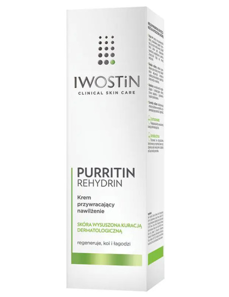 Iwostin Purritin Rehydrin Krem przywracający nawilżenie 40 ml