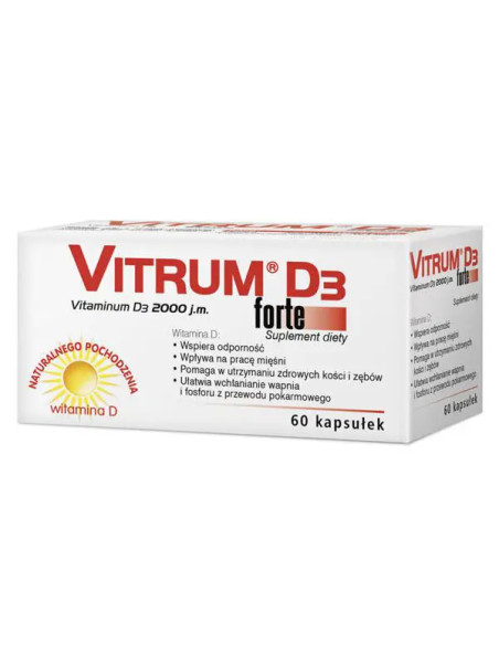 Vitrum D3 Forte 60 kaps.