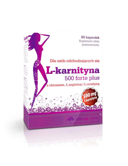 OLIMP L-Karnityna 500 forte plus 60 kaps.