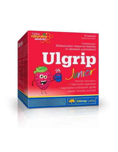 OLIMP Ulgrip Junior malinowy 10 sasz.