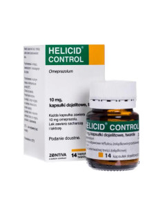 Helicid Control 10 mg 14 kaps.