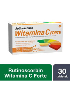 Rutinoscorbin Witamina C Forte 30 kaps.