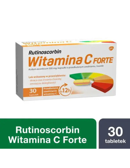Rutinoscorbin Witamina C Forte 30 kaps.