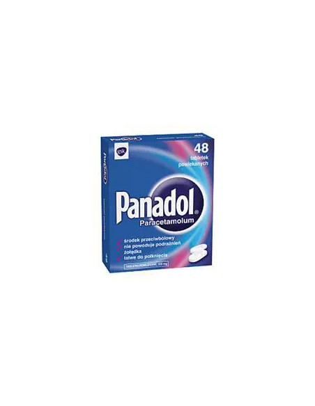 Panadol 500 mg 48 tabl.