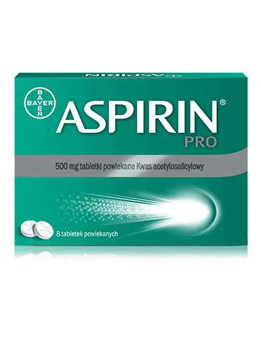 Aspirin Pro 500 mg 8 tabl.