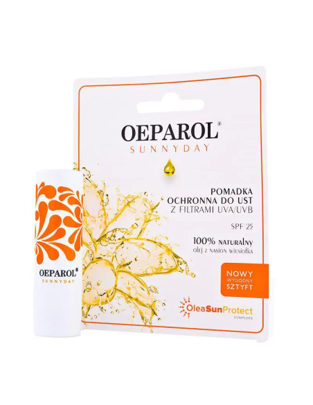 Oeparol Sunnyday Pomadka ochronna do ust z filtrem UVA/UVB 4,8 g