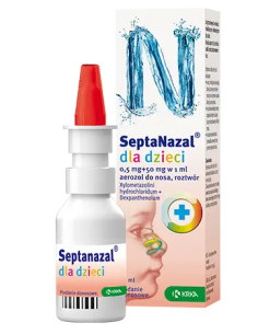 Septanazal dla dzieci aerozol do nosa 10 ml