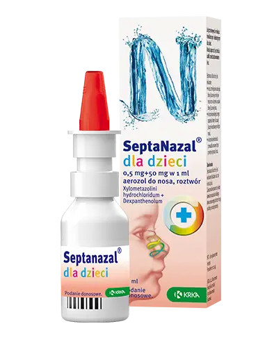Septanazal dla dzieci aerozol do nosa 10 ml