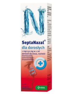 Septanazal dla dorosłych aerozol do nosa 10 ml