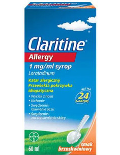 Claritine Allergy syrop 60 ml