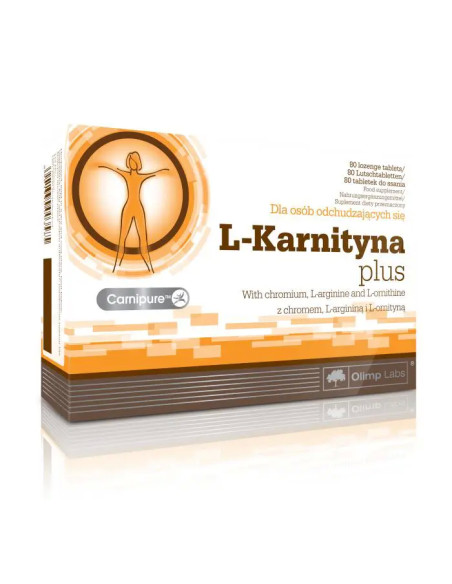 OLIMP L-karnityna plus 80 tabletek do ssania
