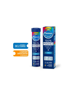 Plusssz 100% Magnez Forte + B-complex 20 tabl. mus.