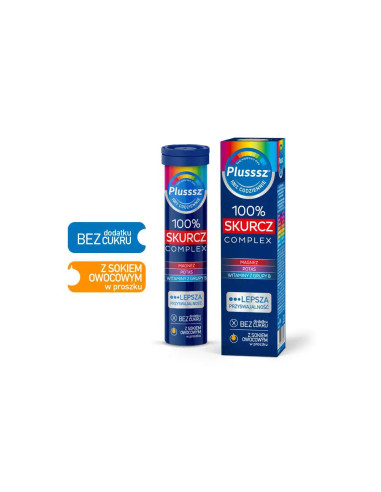 Plusssz 100% Skurcz Complex 20 tabl. mus.