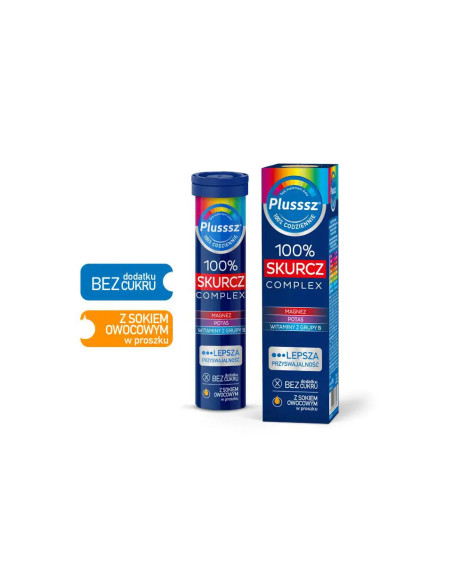 Plusssz 100% Skurcz Complex 20 tabl. mus.