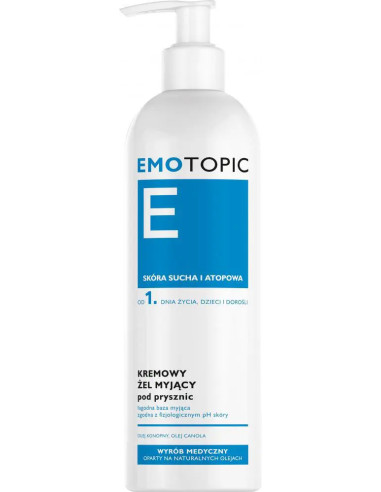 Pharmaceris E Emotopic kremowy żel myjący do...