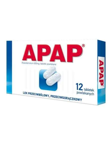 Apap 500 mg 12 tabl