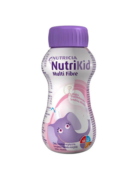 Nutricia NutriKid Multi Fibre smak truskawkowy 200 ml