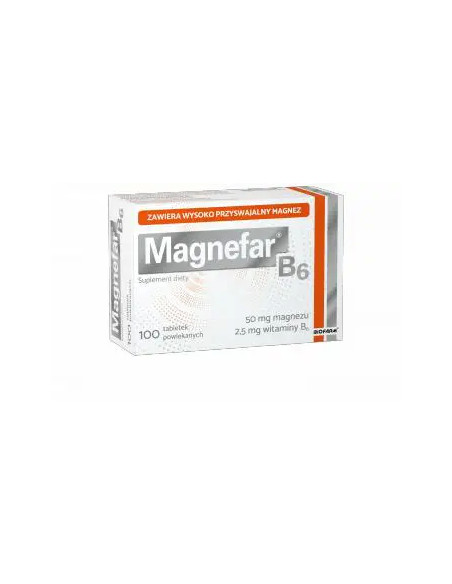 Magnefar B6 100 tabl.