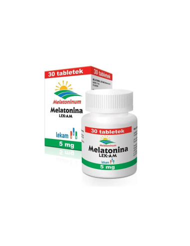 Melatonina Lek-Am 5 mg 30 tabl.