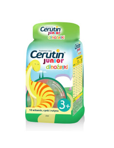 Cerutin Junior Dinożelki 240 g (ok. 50 żelków)