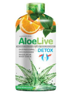 Aloelive Detox sok z aloesu 1 l