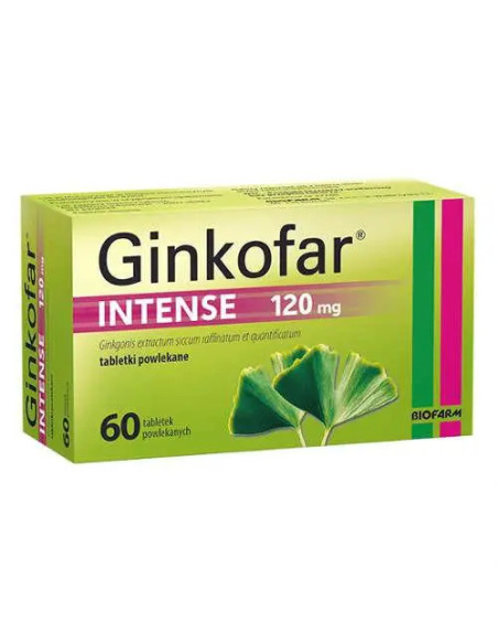 Ginkofar Intense 120 mg 60 tabl.