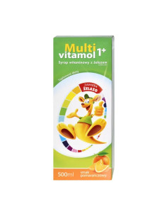 Multivitamol 1+ syrop witaminowy z żelazem 500 ml