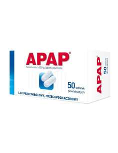 Apap 500 mg 50 tabl