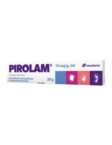 Pirolam 1% żel 20 g