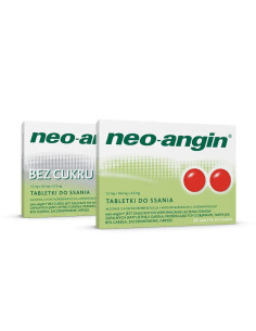 Neo-Angin bez cukru tabletki do ssania 24 szt.
