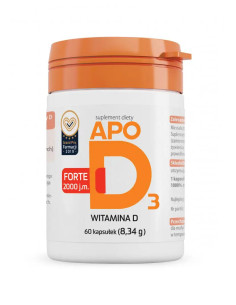 ApoD3 Forte 2000 j.m. 60 kaps.