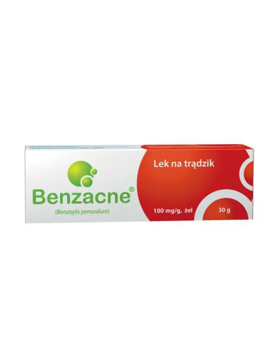 Benzacne żel 10% 30 g