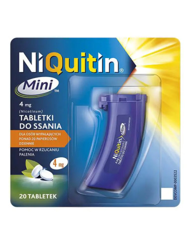 Niquitin Mini 4 mg 20 tabl.