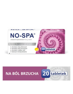 No-Spa 40 mg 20 tabl.