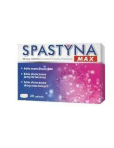 Spastyna MAX 20 tabl.