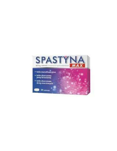 Spastyna MAX 20 tabl.