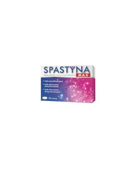 Spastyna MAX 20 tabl.