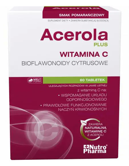 Acerola Plus tabl do ssania 60 tabl.