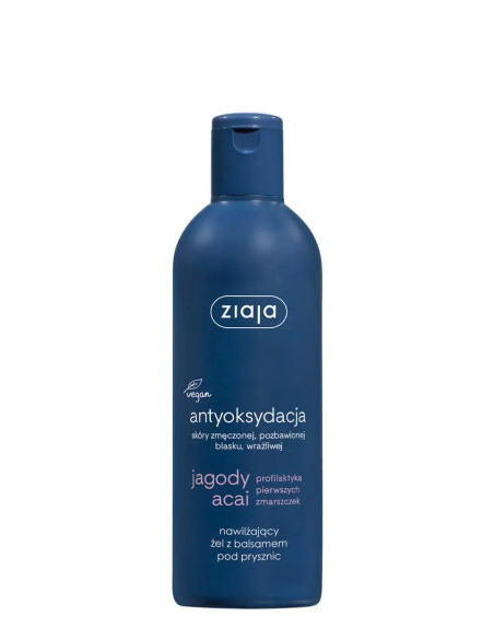 Ziaja jagody acai nawilżający żel z balsamem pod prysznic 300 ml