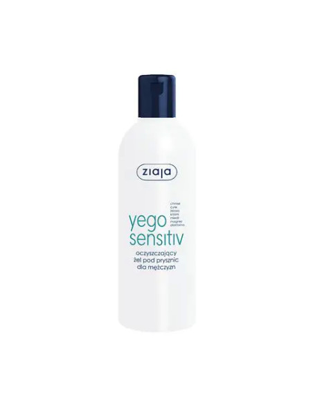Ziaja Yego Sensitiv oczyszczający żel pod prysznic dla mężczyzn 300 ml