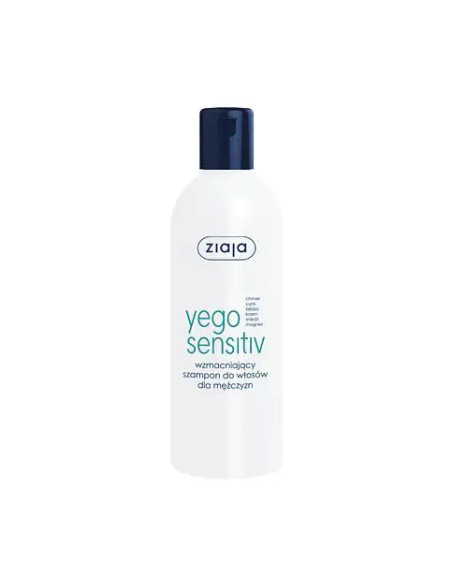 Ziaja Yego Sensitiv wzmacniający szampon do włosów dla mężczyzn 300 ml