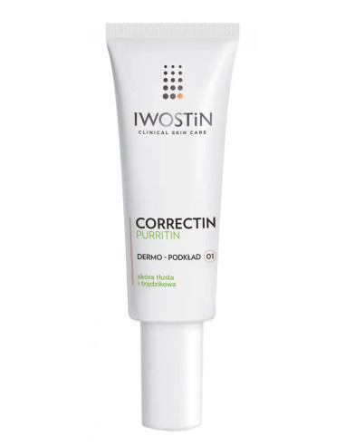 Iwostin Correctin Purritin dermo-podkład 01 30 ml