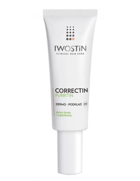 Iwostin Correctin Purritin dermo-podkład 01 30 ml