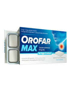 Orofar Max 20 pastylek