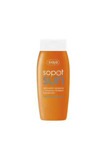 Ziaja Sopot Sun Aktywator opalania z tyrozyną i masłem kakaowym 150 ml