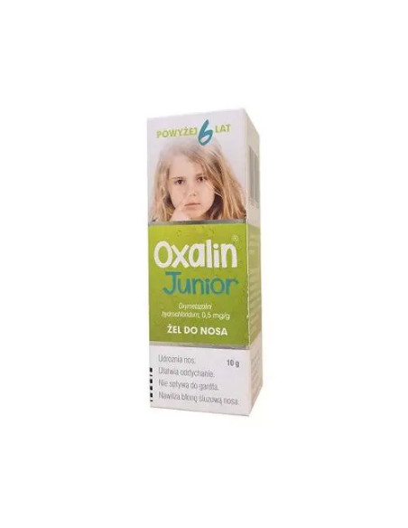 Oxalin Junior żel do nosa 10 g
