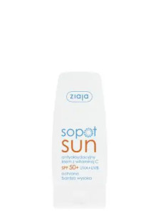 Ziaja Sopot Sun Krem antyoksydacyjny z witaminą C SPF 50...