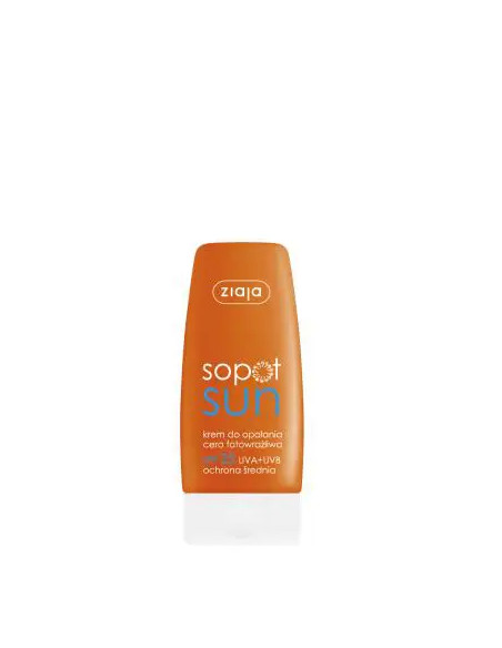 Ziaja Sopot Sun Krem do opalania - cera fotowrażliwa SPF 25 60 ml